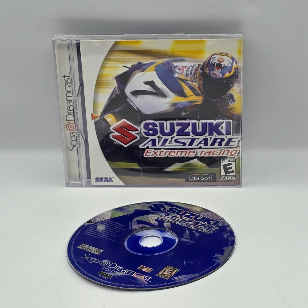 Suzuki Alstare Extreme Racing‎ Sega Dreamcast Video Game Ubi Soft T-17703N
